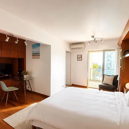 公寓 With Balcony And Pool Near The Sea 尼斯